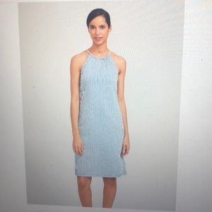 J. McLaughlin Maria Halter Dress in Stripe
